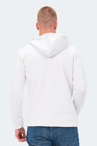 Slazenger KAYIN Men's Sweatshirt White - Thumbnail