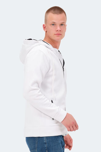 Slazenger KAYIN Men's Sweatshirt White - Thumbnail