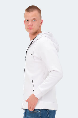 Slazenger KAYIN Men's Sweatshirt White - Thumbnail