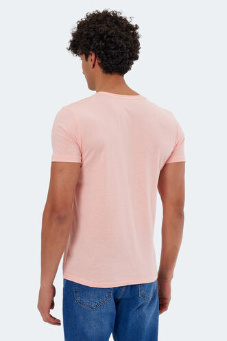 Slazenger KAYLEY Men's Short Sleeve T-Shirt Salmon - Thumbnail