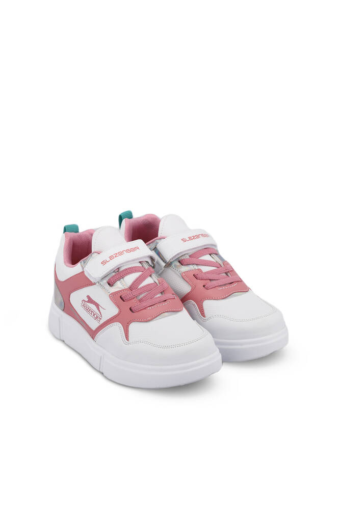 Slazenger KAZUE Sneaker Kız Çocuk Ayakkabı Beyaz - Pembe