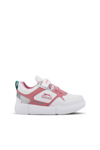 Slazenger - Slazenger KAZUE Sneaker Kız Çocuk Ayakkabı Beyaz - Pembe