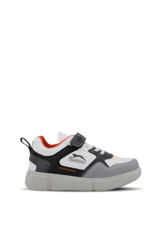 Slazenger KAZUE Sneaker Boys' Shoes White - Orange - Thumbnail