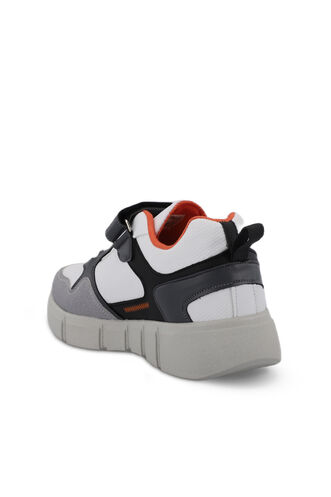 Slazenger KAZUE Sneaker Boys' Shoes White - Orange - Thumbnail