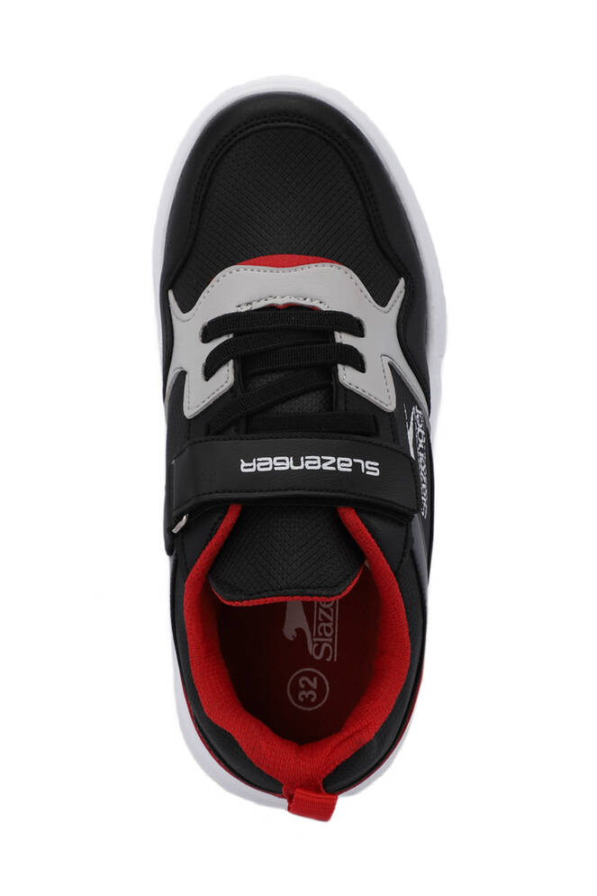 Slazenger KAZUE Sneaker Unisex Çocuk Ayakkabı Siyah - Kırmızı