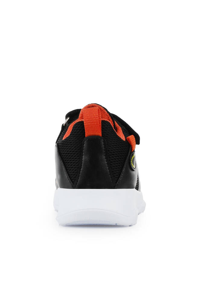 Slazenger KEALA Sneaker Boys Shoes Black - Orange