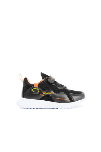 Slazenger KEALA Sneaker Boys Shoes Black - Orange - Thumbnail