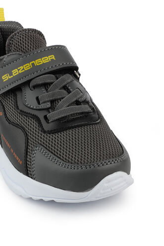 Slazenger KEALA Sneaker Boys' Shoes Dark Gray - Black - Thumbnail