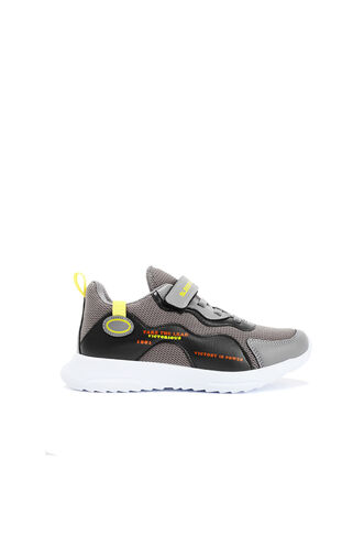 Slazenger KEALA Sneaker Boys' Shoes Dark Gray - Black - Thumbnail