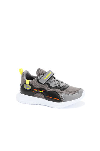 Slazenger KEALA Sneaker Boys' Shoes Dark Gray - Black - Thumbnail