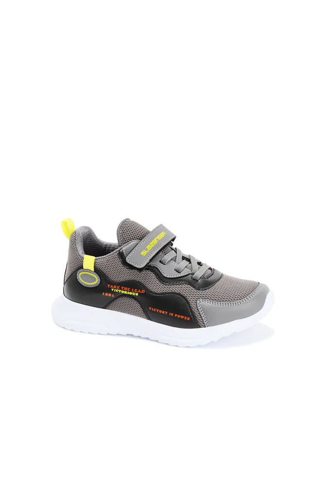 Slazenger KEALA Sneaker Boys' Shoes Dark Gray - Black