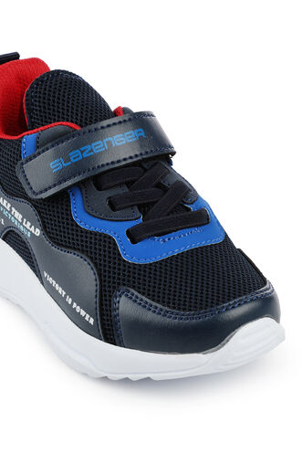 Slazenger KEALA Sneaker Boys' Shoes Navy - Saks Blue - Thumbnail