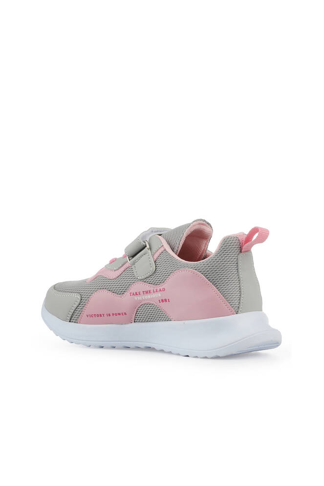 Slazenger KEALA Sneaker Girls' Kids Shoes Gray - Pink