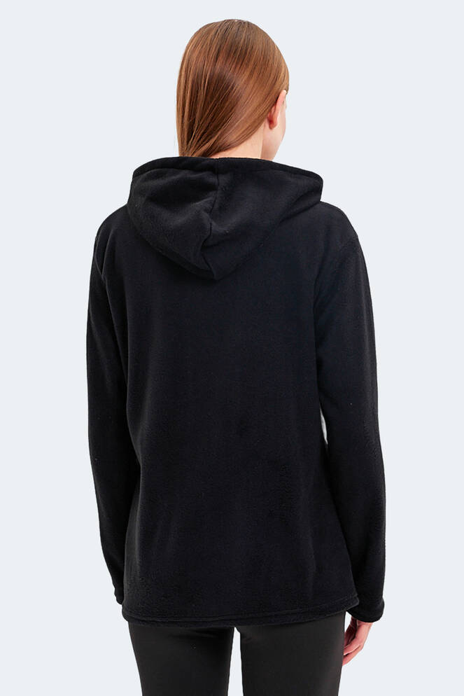 Slazenger KEELIN Kadın Sweatshirt Siyah