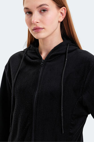 Slazenger KEELIN Women's Sweatshirt Black - Thumbnail