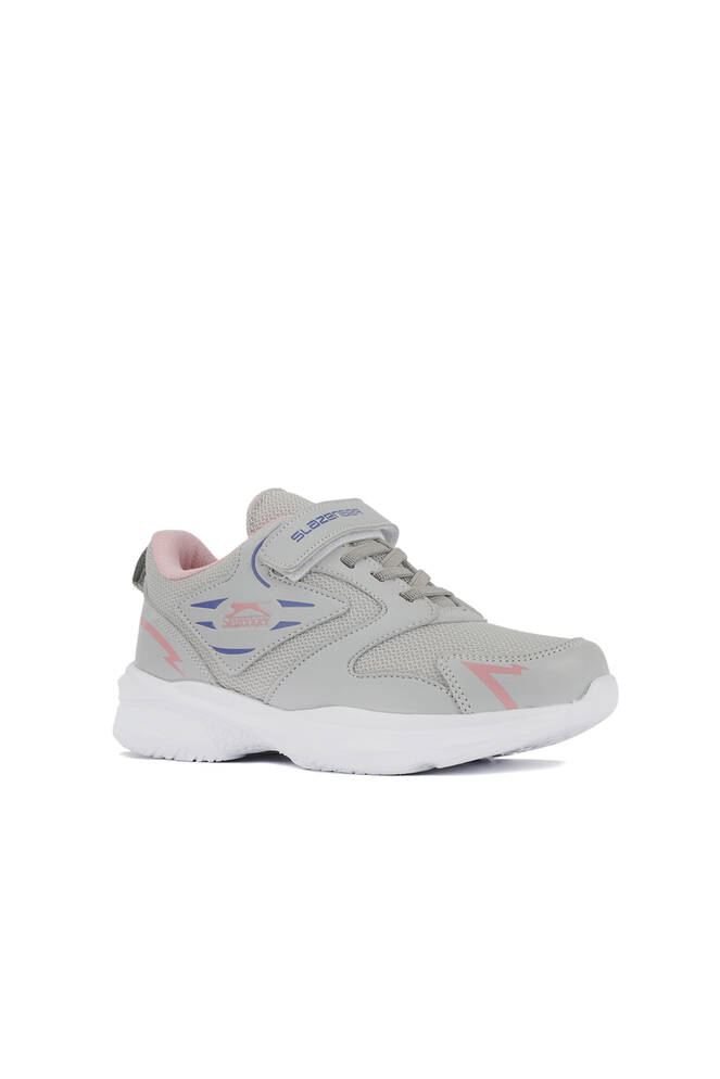 Slazenger KEEP Sport Girls' Children's Shoes Gray - Pink