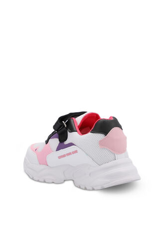 Slazenger KEKOA Sneaker Girl Child Shoes White - Pink - Thumbnail