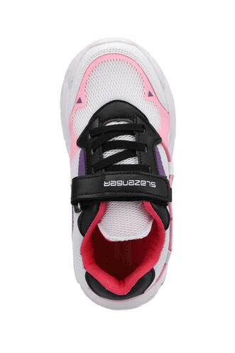 Slazenger KEKOA Sneaker Girl Child Shoes White - Pink - Thumbnail