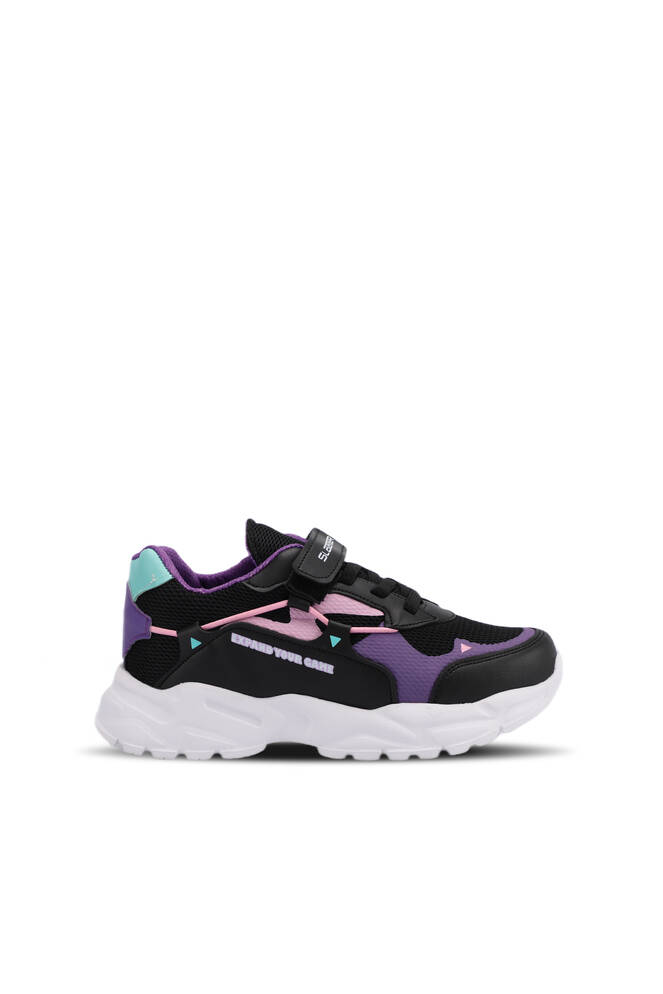 Slazenger KEKOA Sneaker Girl Child Shoes Black - Purple