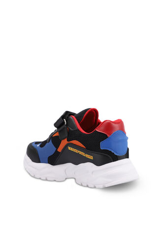 Slazenger KEKOA Sneaker Boys Shoes Black - Blue - Thumbnail