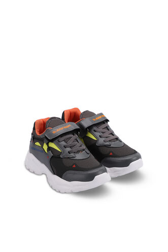 Slazenger KEKOA Sneaker Boys Shoes Dark Grey - Thumbnail