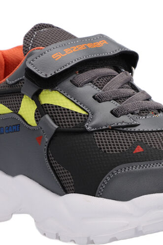 Slazenger KEKOA Sneaker Boys Shoes Dark Grey - Thumbnail