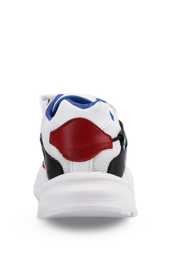 Slazenger KEKOA Sneaker Boys Shoes White - Saks Blue - Thumbnail