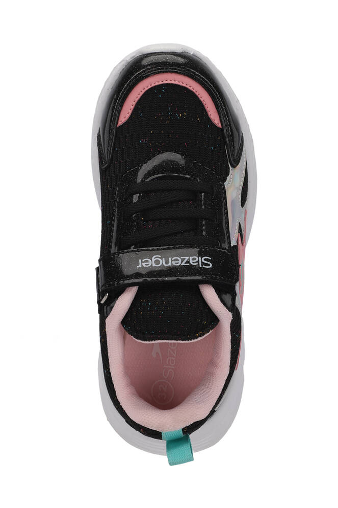 Slazenger KEMBA Kız Çocuk Sneaker Ayakkabı Siyah - Pembe