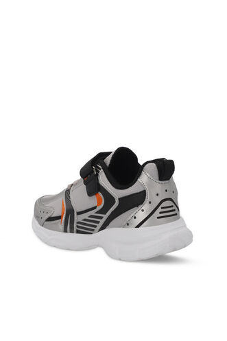 Slazenger KENDALL Boys' Sneaker Shoes Gray - Black - Thumbnail