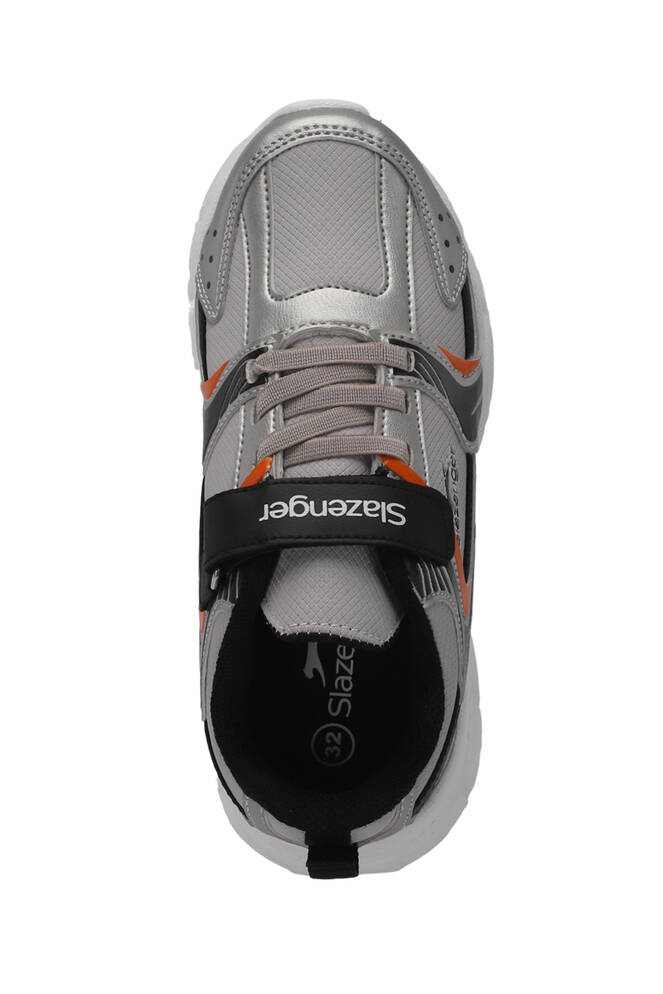 Slazenger KENDALL Erkek Çocuk Sneaker Ayakkabı Gri - Siyah