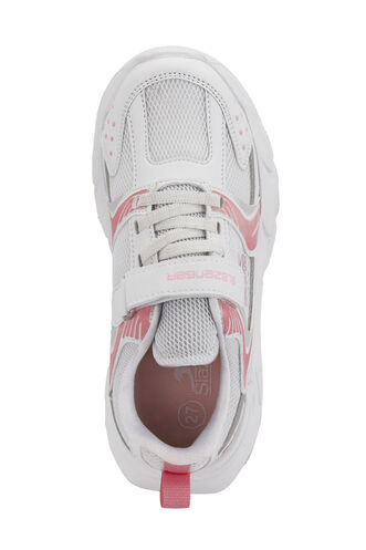 Slazenger KENDALL Girls' Kids' Sneaker Shoes White - Pink - Thumbnail