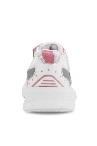 Slazenger KENDALL Girls' Kids' Sneaker Shoes White - Pink - Thumbnail