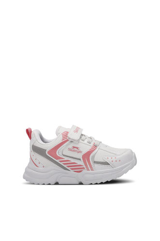 Slazenger - Slazenger KENDALL Girls' Sneaker Shoes White - Pink