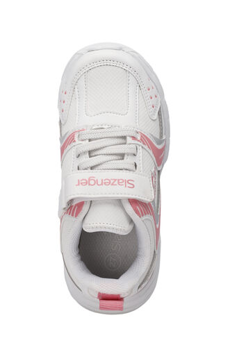 Slazenger KENDALL Girls' Sneaker Shoes White - Pink - Thumbnail