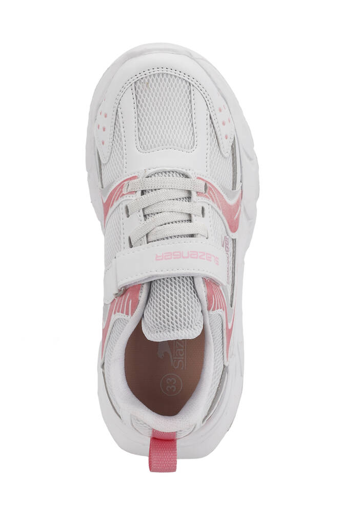 Slazenger KENDALL Kız Çocuk Sneaker Ayakkabı Beyaz - Pembe