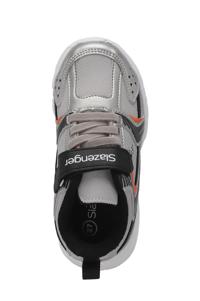 Slazenger KENDALL Unisex Çocuk Sneaker Ayakkabı Gri - Siyah