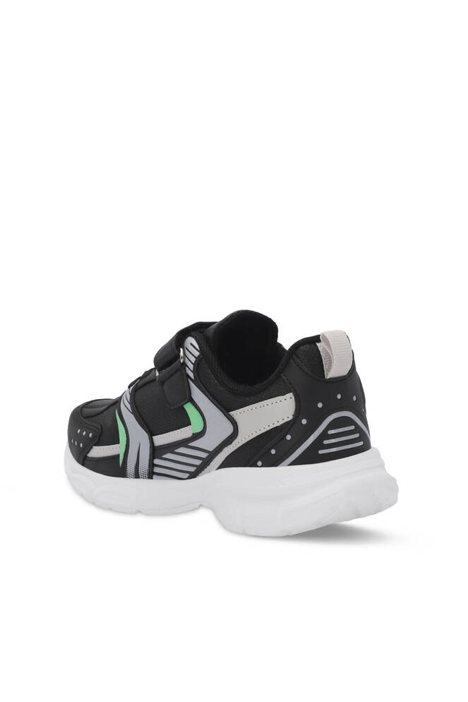 Slazenger KENDALL Unisex Çocuk Sneaker Ayakkabı Siyah - Beyaz