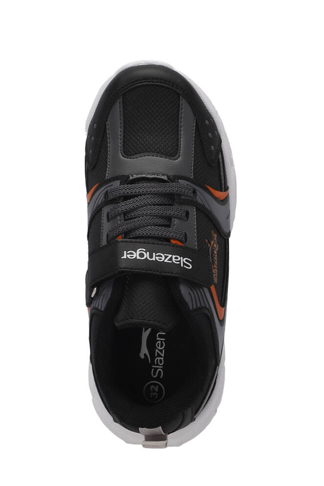 Slazenger KENDALL Unisex Çocuk Sneaker Ayakkabı Siyah - Koyu Gri