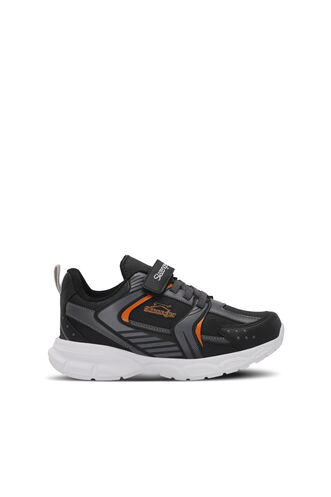 Slazenger - Slazenger KENDALL Unisex Çocuk Sneaker Ayakkabı Siyah - Koyu Gri