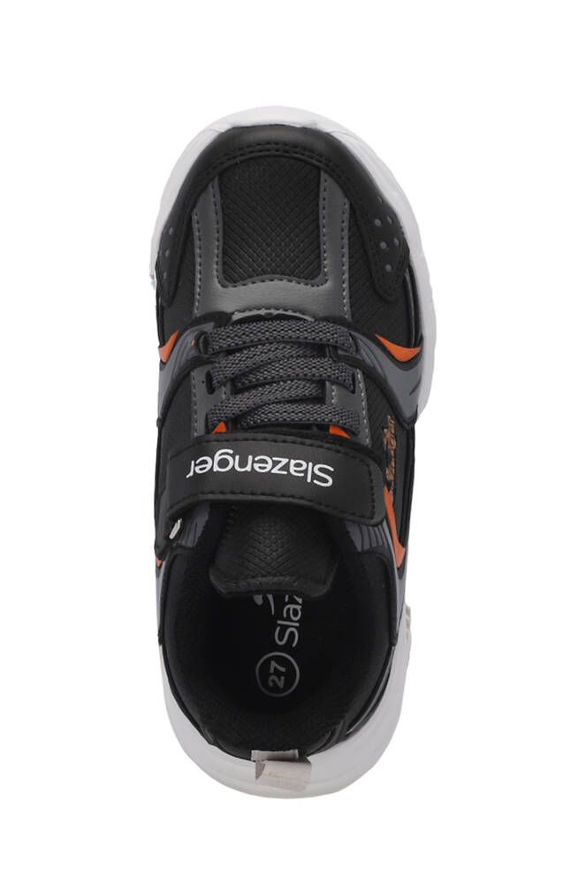 Slazenger KENDALL Unisex Çocuk Sneaker Ayakkabı Siyah - Koyu Gri