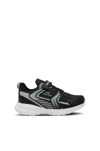 Slazenger - Slazenger KENDALL Unisex Kids Sneaker Shoes Black - White