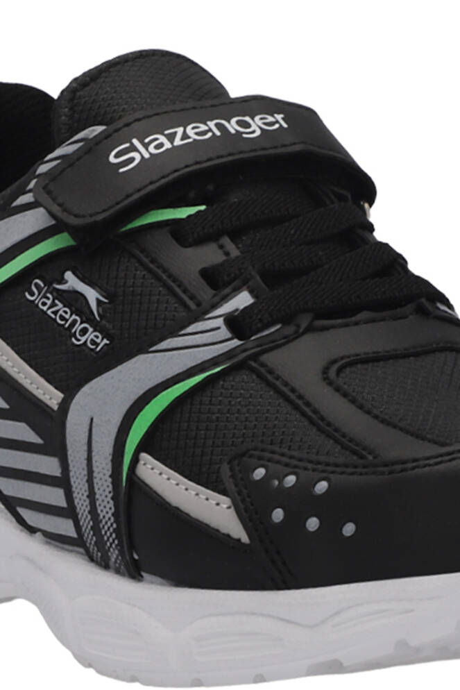 Slazenger KENDALL Unisex Kids Sneaker Shoes Black - White