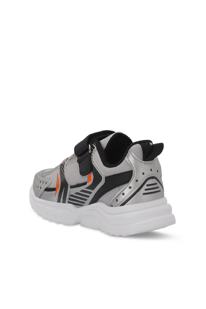 Slazenger KENDALL Unisex Kids Sneaker Shoes Gray - Black