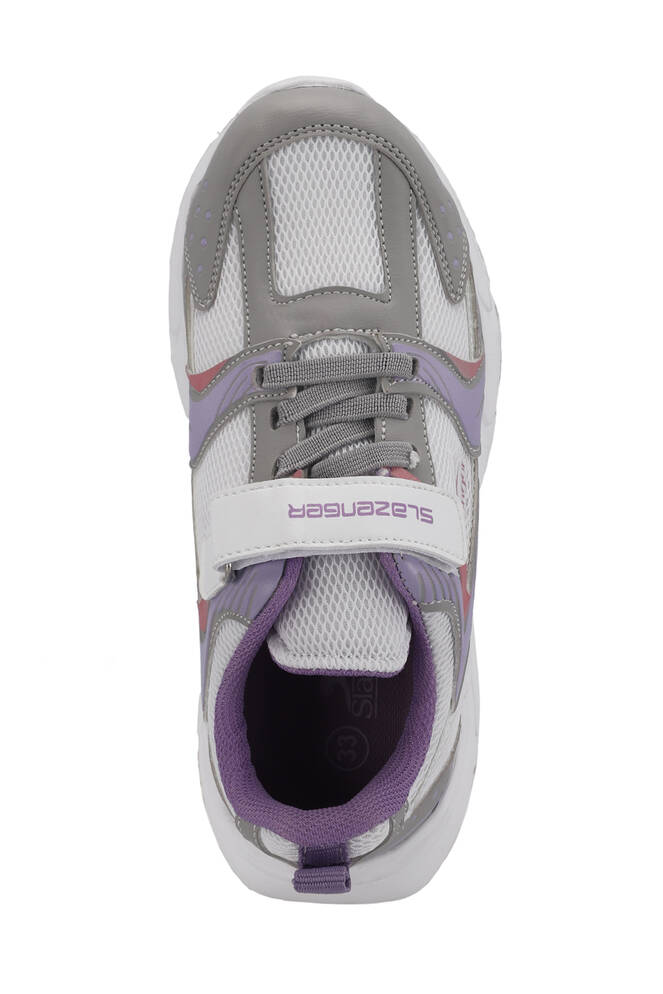 Slazenger KENDALL Unisex Kids' Sneaker Shoes Gray - Fuchsia