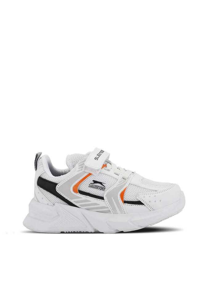 Slazenger KENDALL Unisex Kids' Sneaker Shoes White - Orange