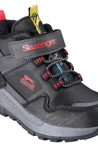 Slazenger KENZIE Boys' Boots Black - Red - Thumbnail