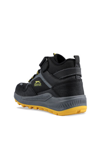 Slazenger KENZIE Boys' Boots Black - Yellow - Thumbnail