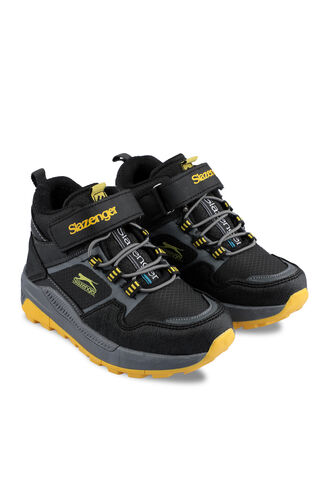 Slazenger KENZIE Boys' Boots Black - Yellow - Thumbnail