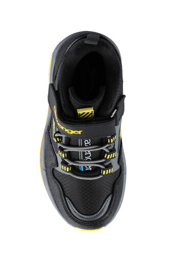 Slazenger KENZIE Boys' Boots Black - Yellow - Thumbnail