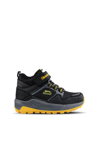 Slazenger KENZIE Boys' Boots Black - Yellow - Thumbnail